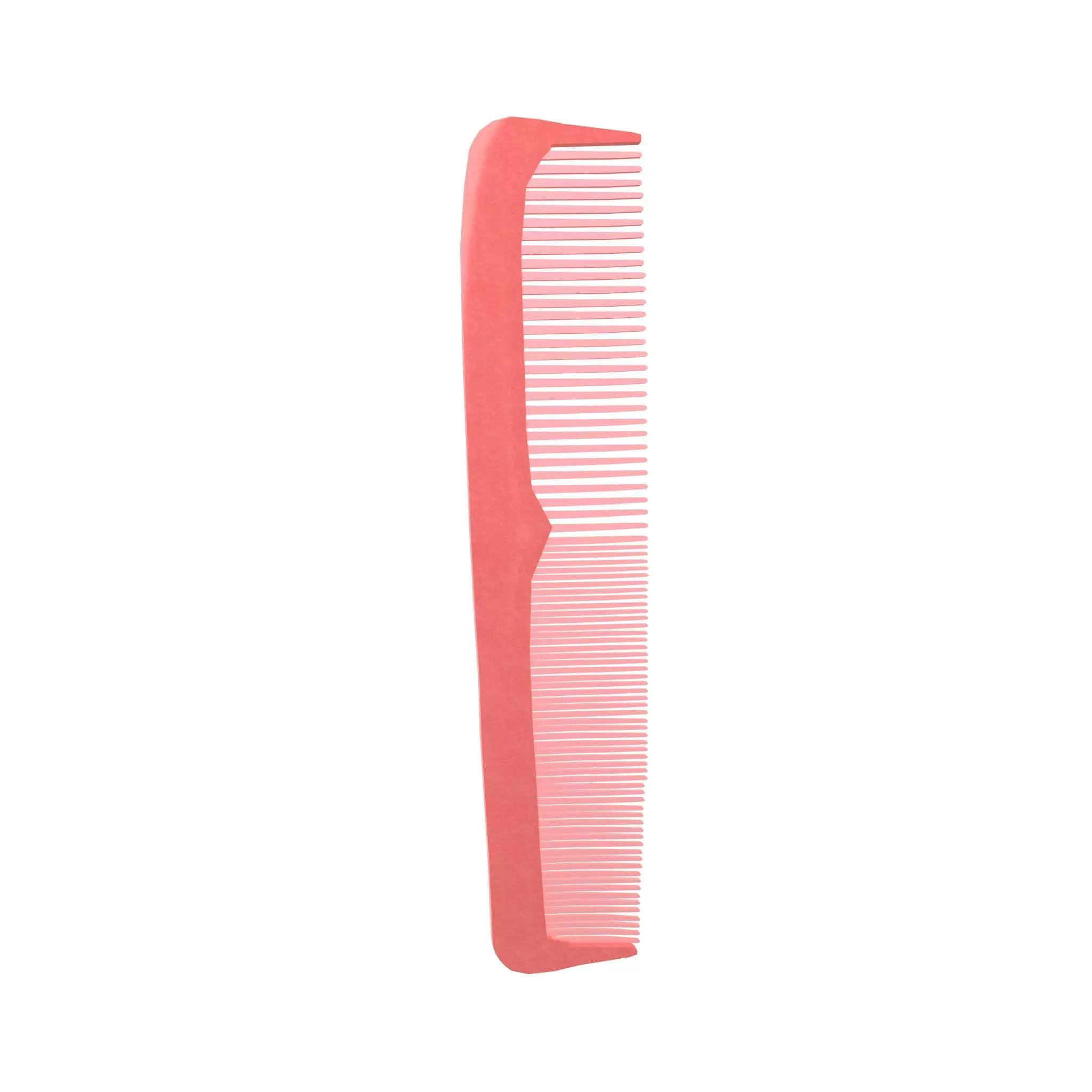 Hair Combs v2 004 Low-poly 3D model_0