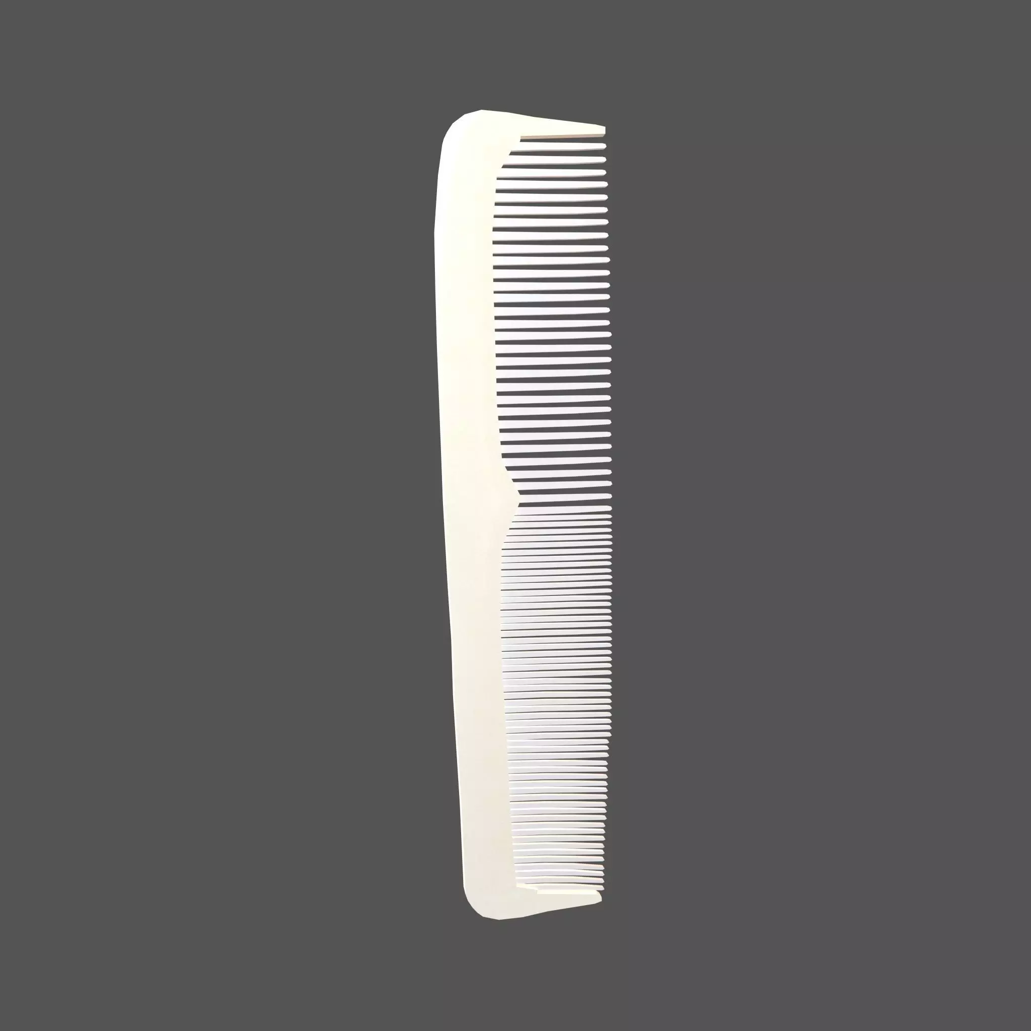 Hair Combs v2 005 Low-poly 3D model_0
