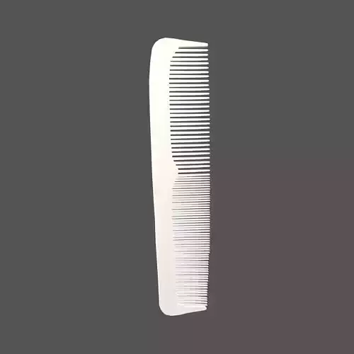 Hair Combs v2 005 Low-poly 3D model