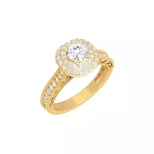 Solitaire Ring 3D Model