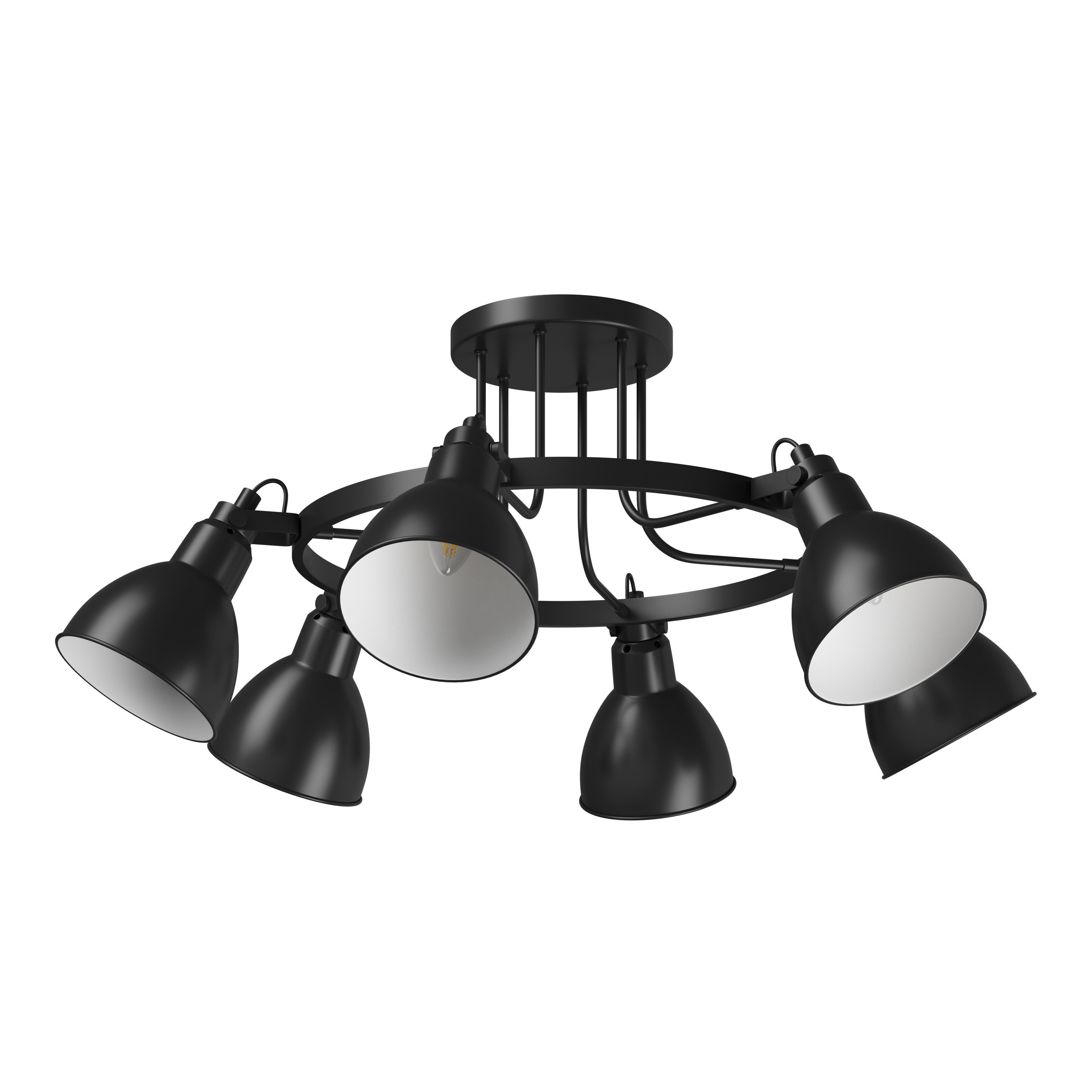 76106x Acrobata Lightstar Ceiling chandelier 3D model_4