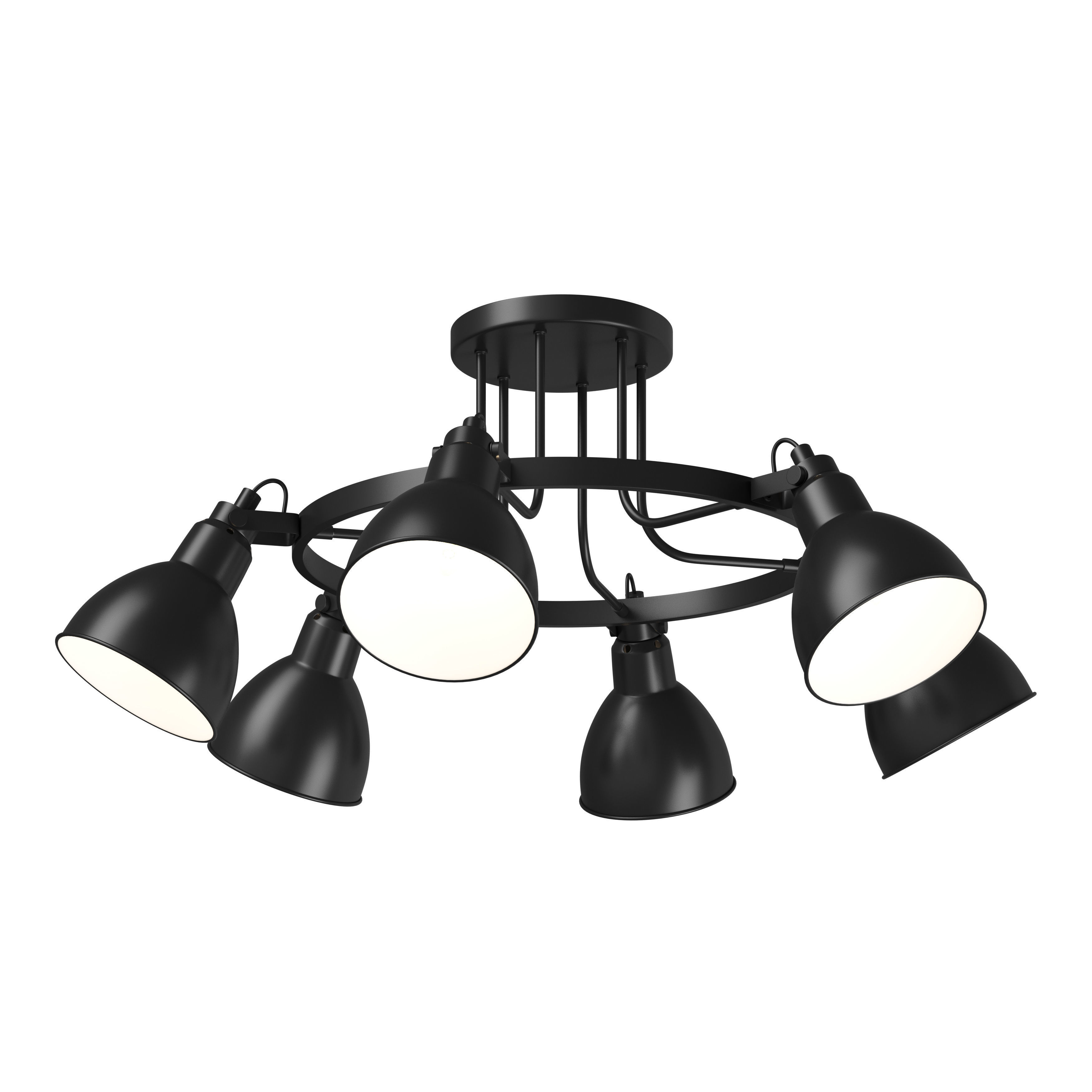 76106x Acrobata Lightstar Ceiling chandelier 3D model_5