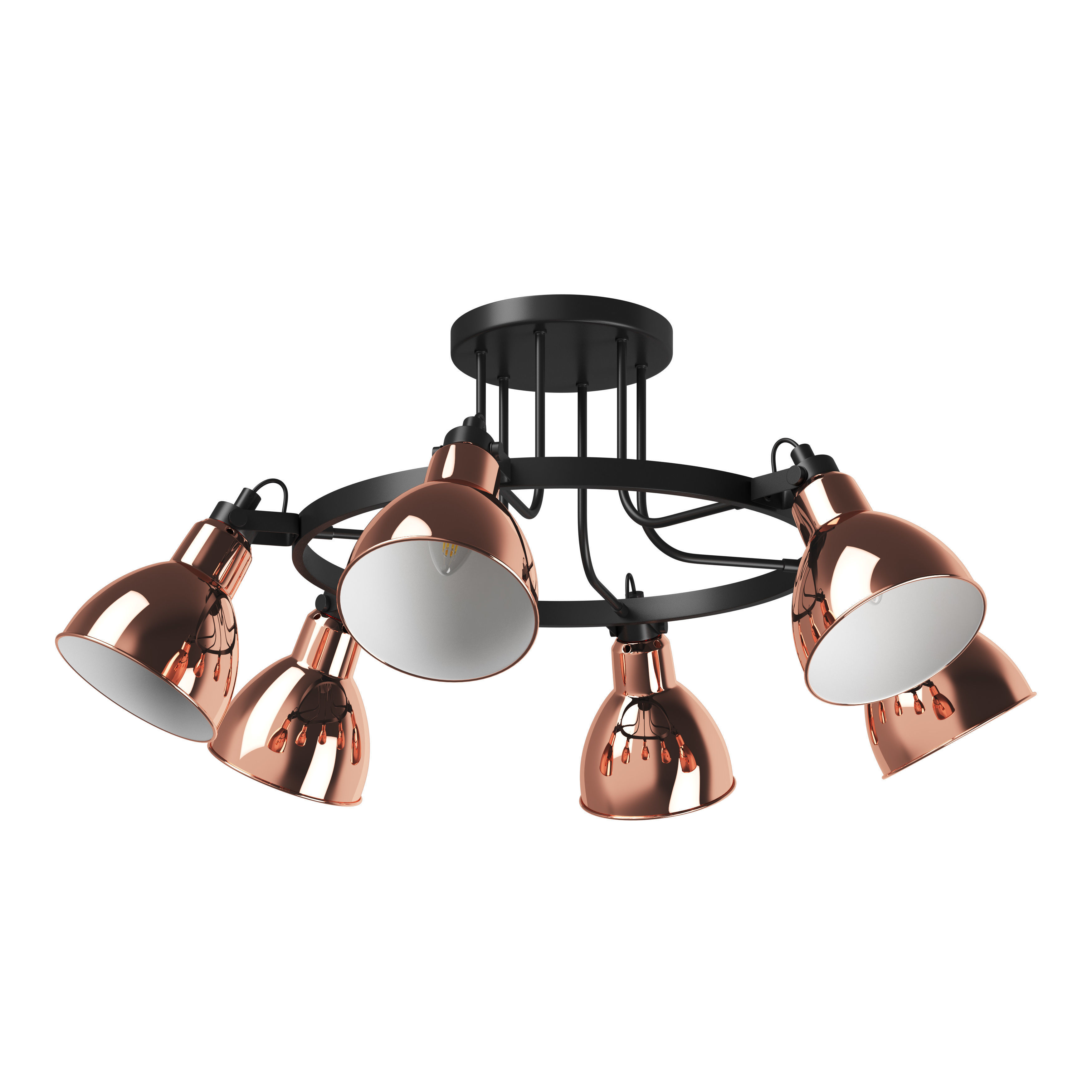 76106x Acrobata Lightstar Ceiling chandelier 3D model_2
