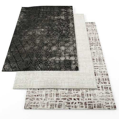 Rugs-1125 modern rugs for living room Low-poly 3D model