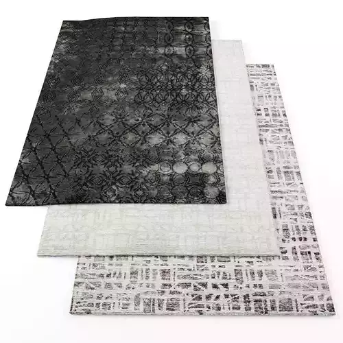 Rugs-1125 modern rugs for living room Low-poly 3D model