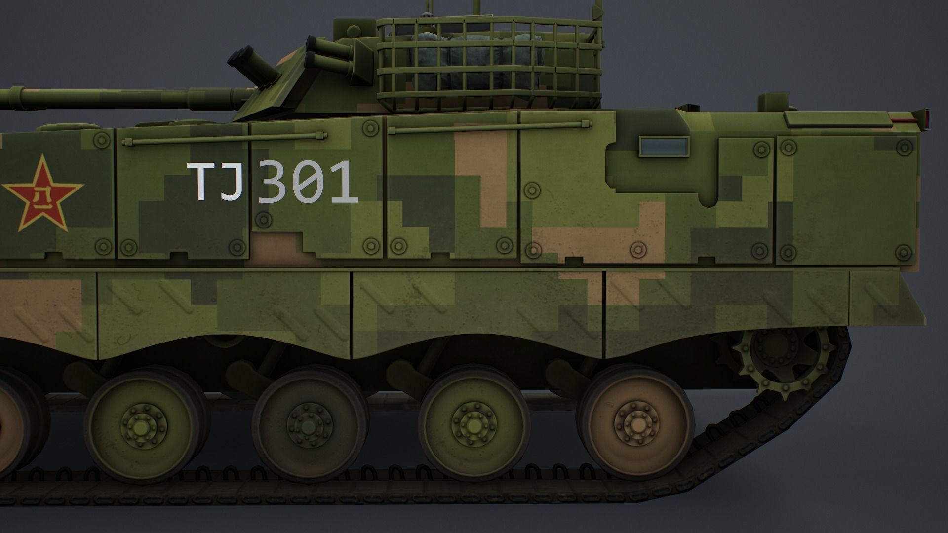 3D model ZBD 04A VR / AR / low-poly | CGTrader