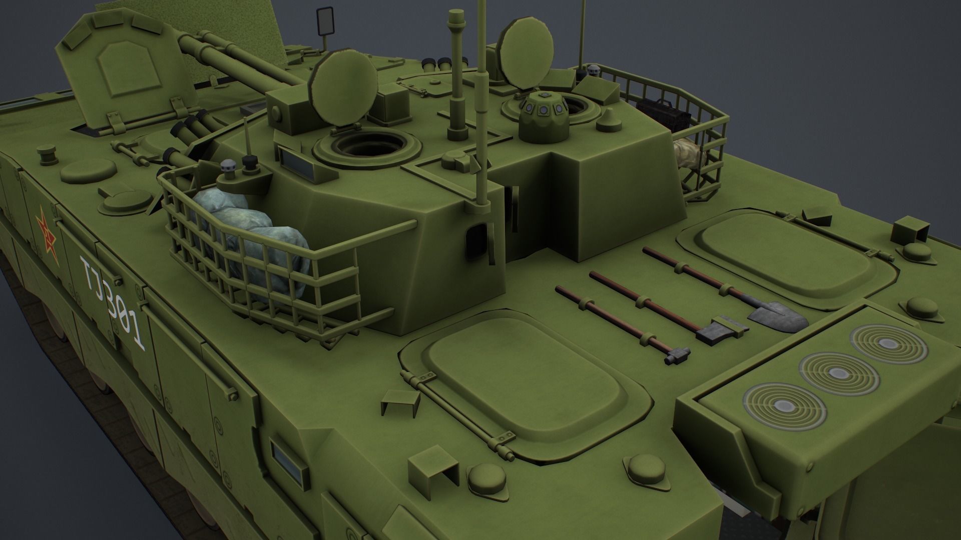 3D model ZBD 04A VR / AR / low-poly | CGTrader