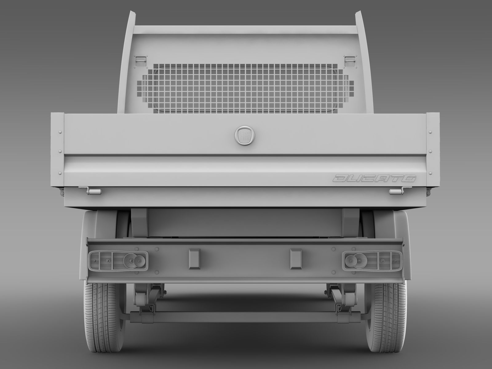 Fiat Ducato Crew Cab Truck 2009 2014 3D model_14