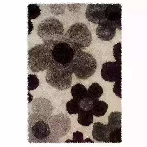 Carpet Espina Shaggy 3D model