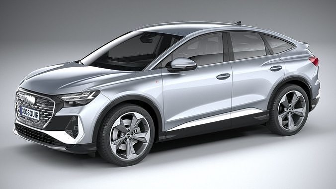 Audi Q4 Sportback e-tron 2022 3D model