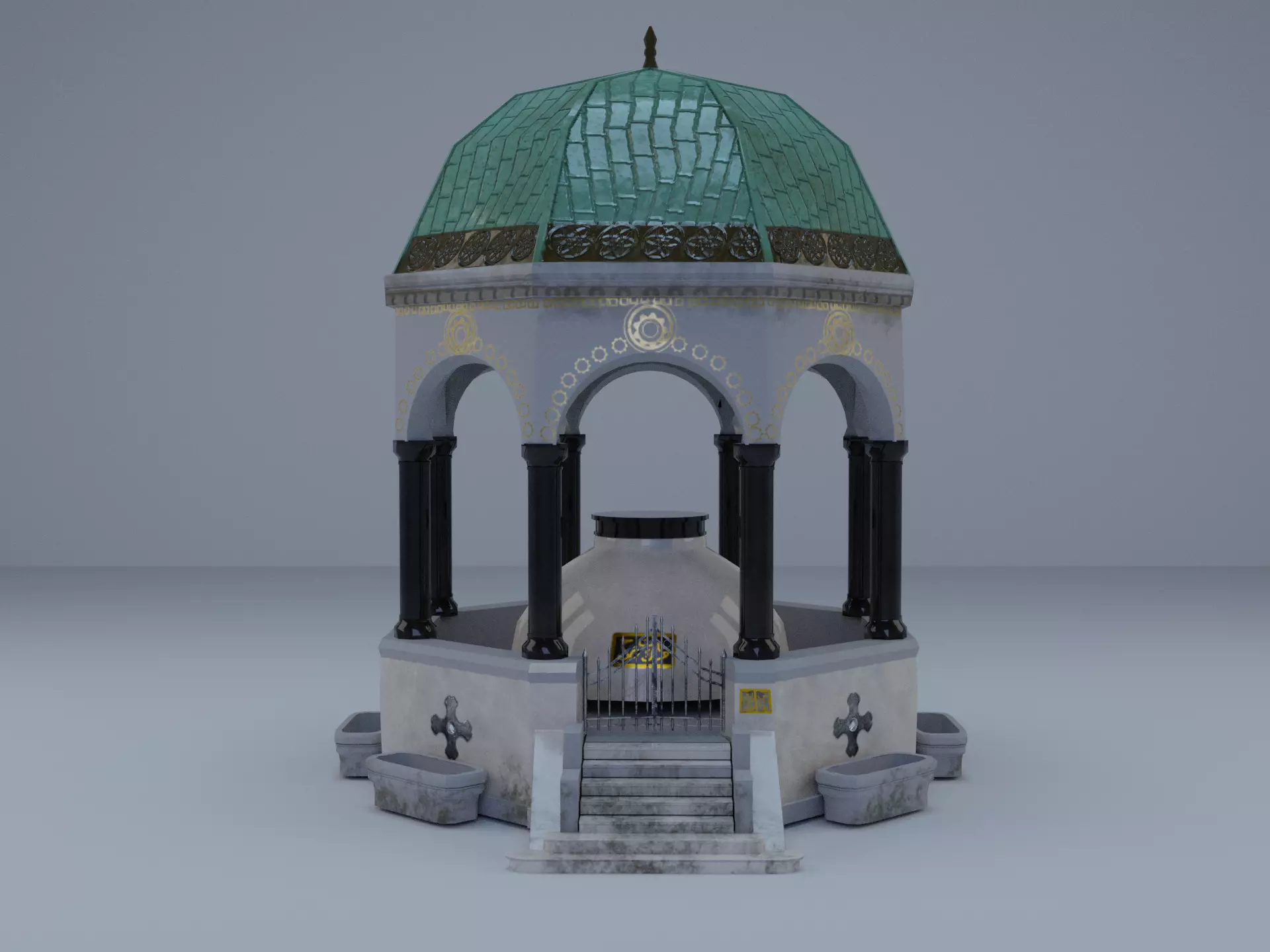 Ottoman Fountain 3D model