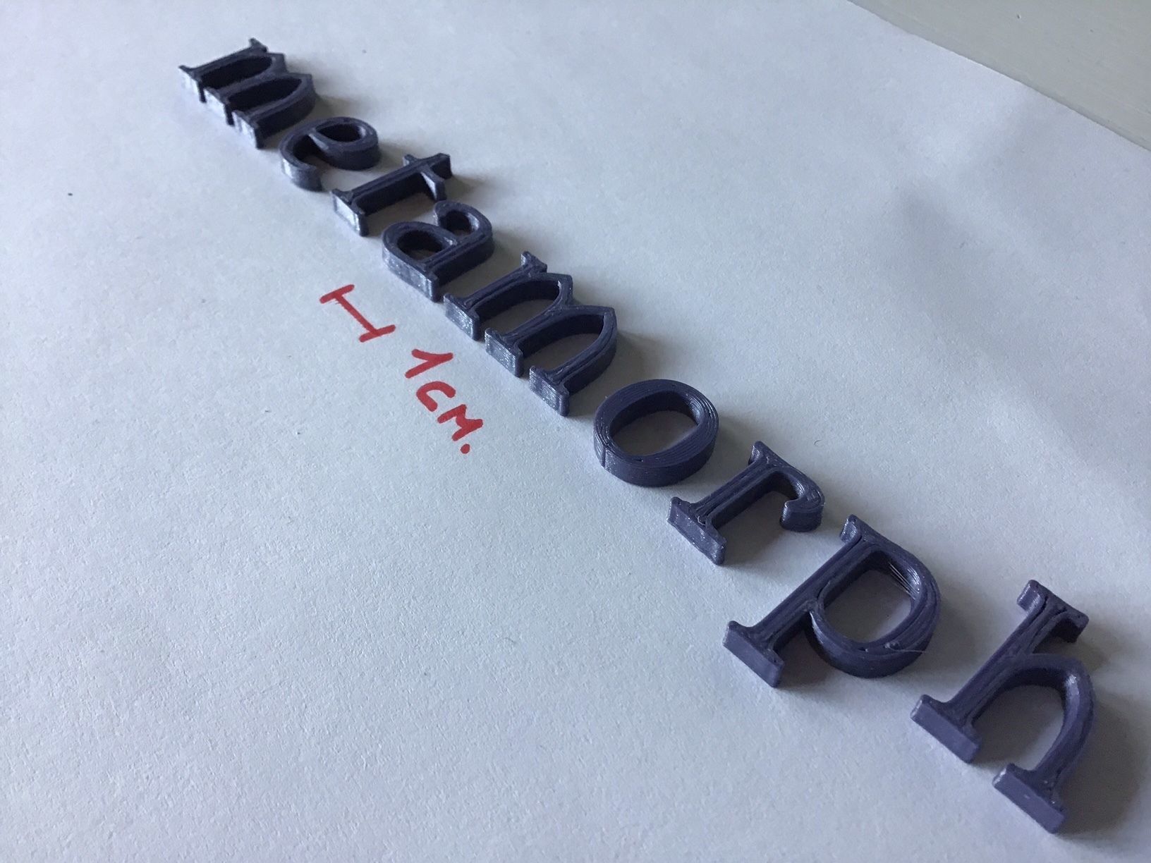 METAMORPH uppercase and lowercase 3D Letters STL FILE 3D print model_7
