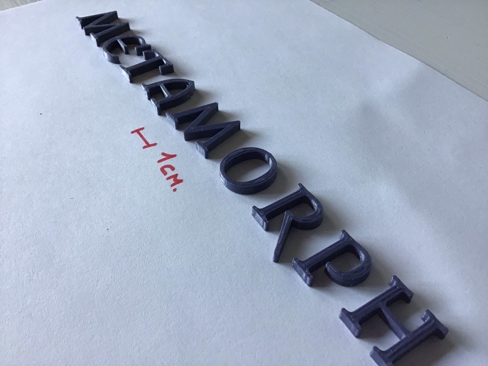 METAMORPH uppercase and lowercase 3D Letters STL FILE 3D print model_4