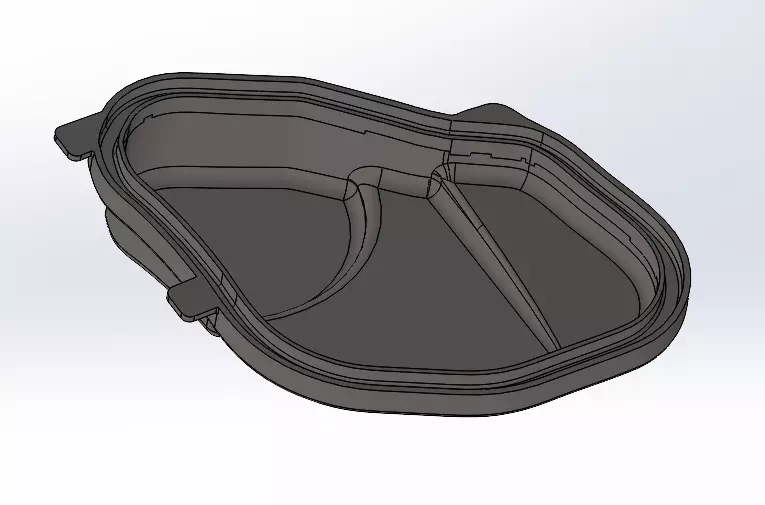 Headlight cover Left Seat Ibiza  3D print model_0