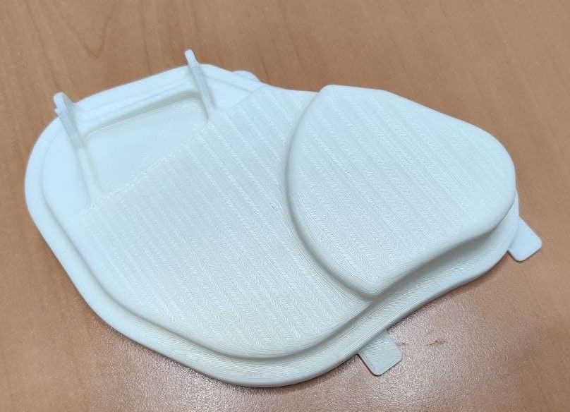 Headlight cover Left Seat Ibiza  3D print model_2