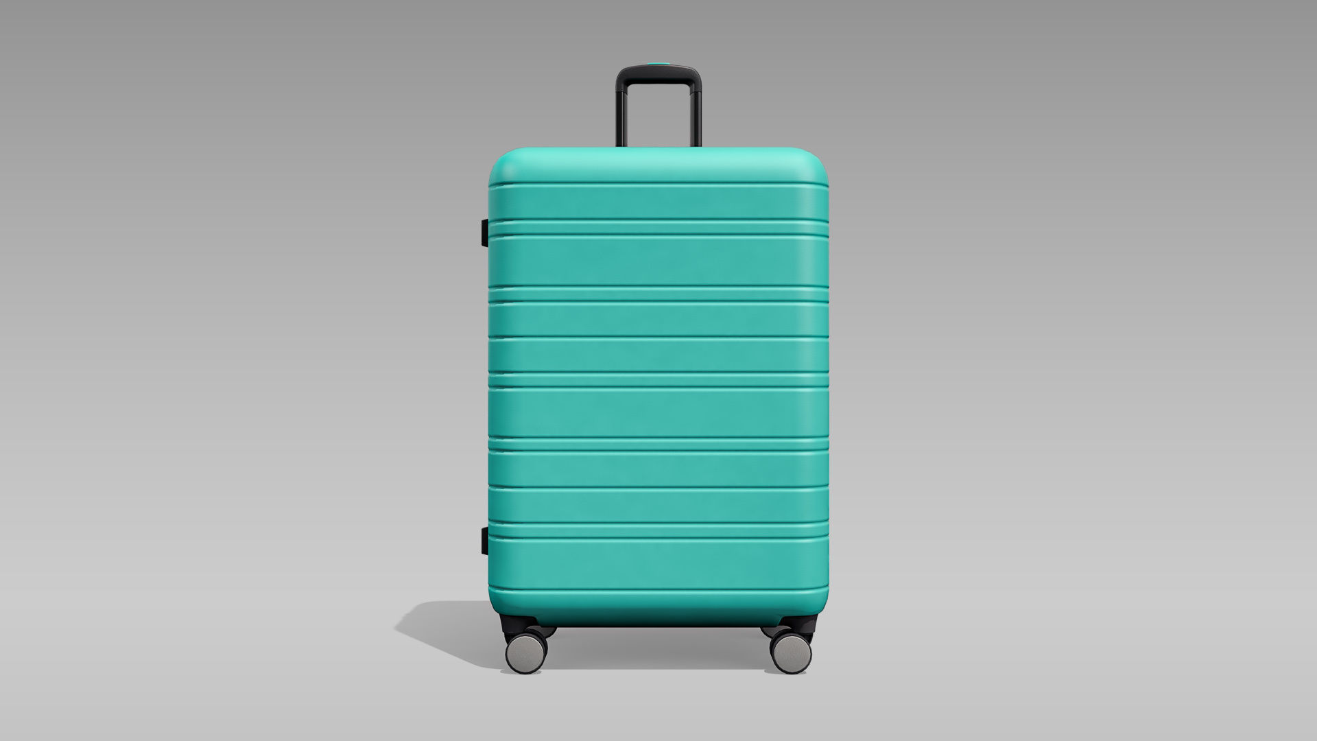 Hardside Spinner Travel Luggage Suitcase Low-poly 3D model_3