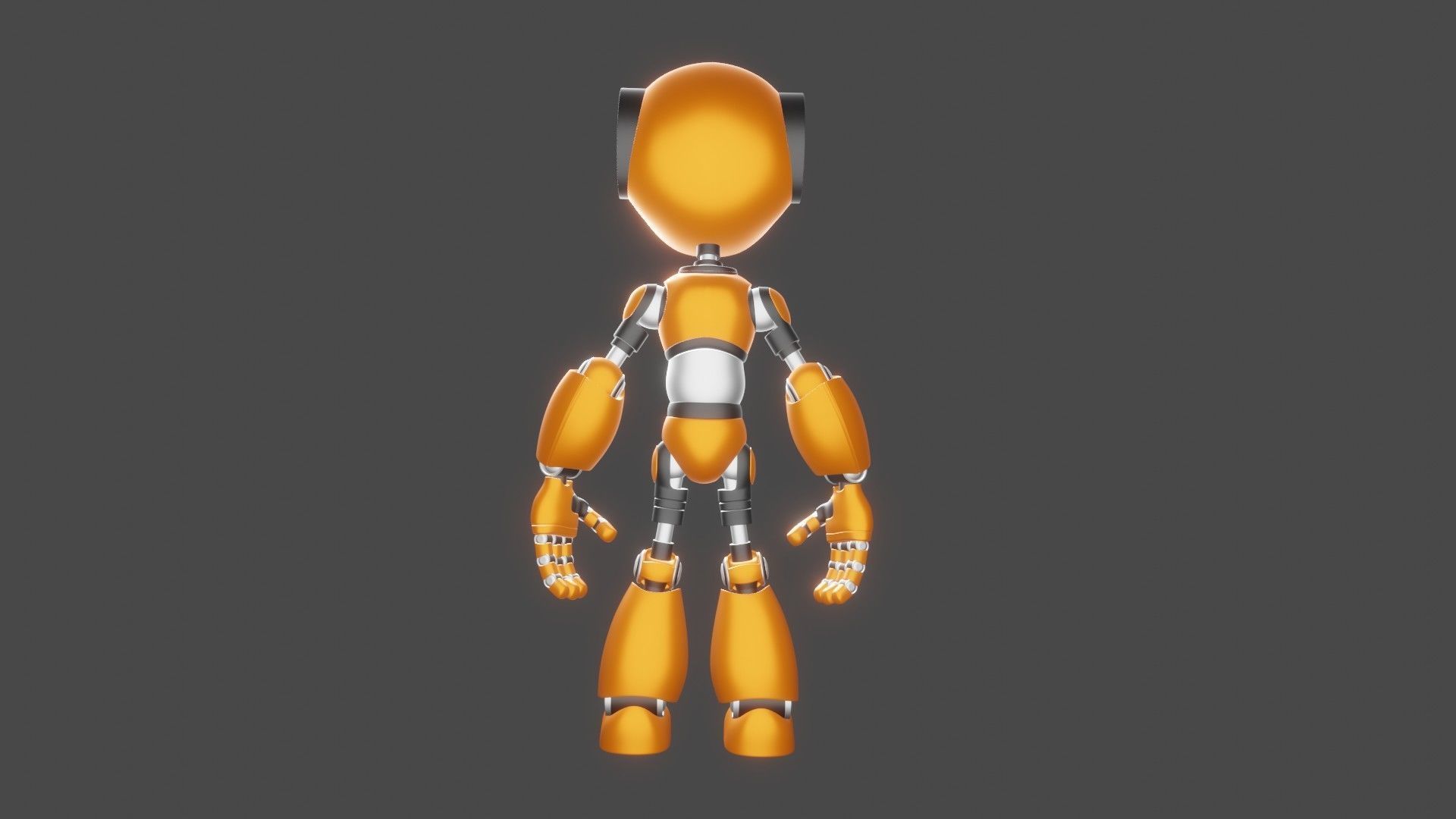 Robot Character - RC02 3D print model_5