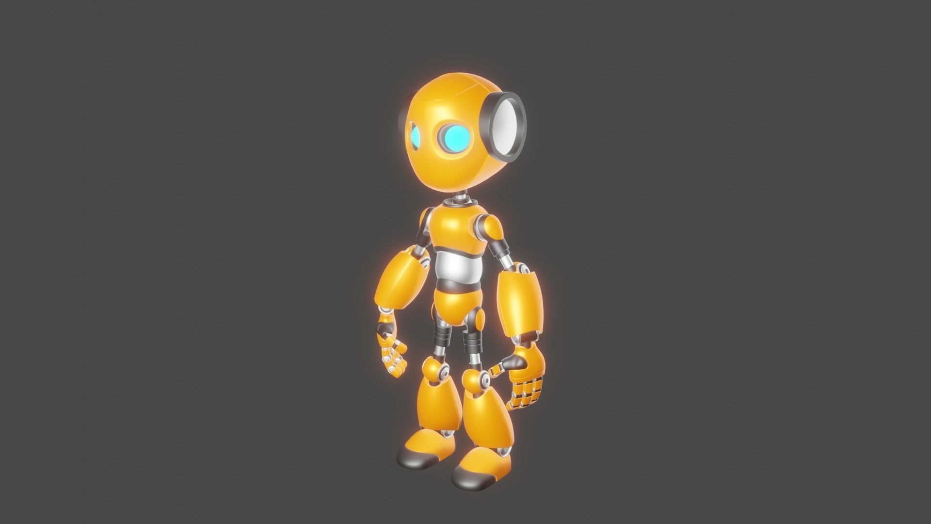 Robot Character - RC02 3D print model_1