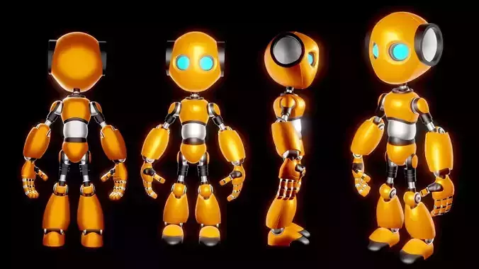 Robot Character - RC02 3D print model