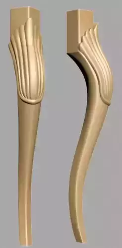 Carved Leg