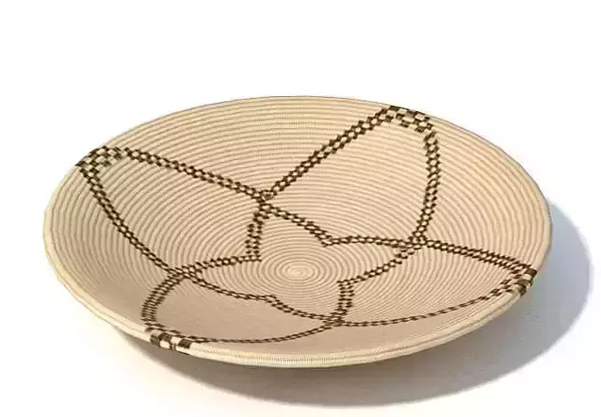 African Serving Plate