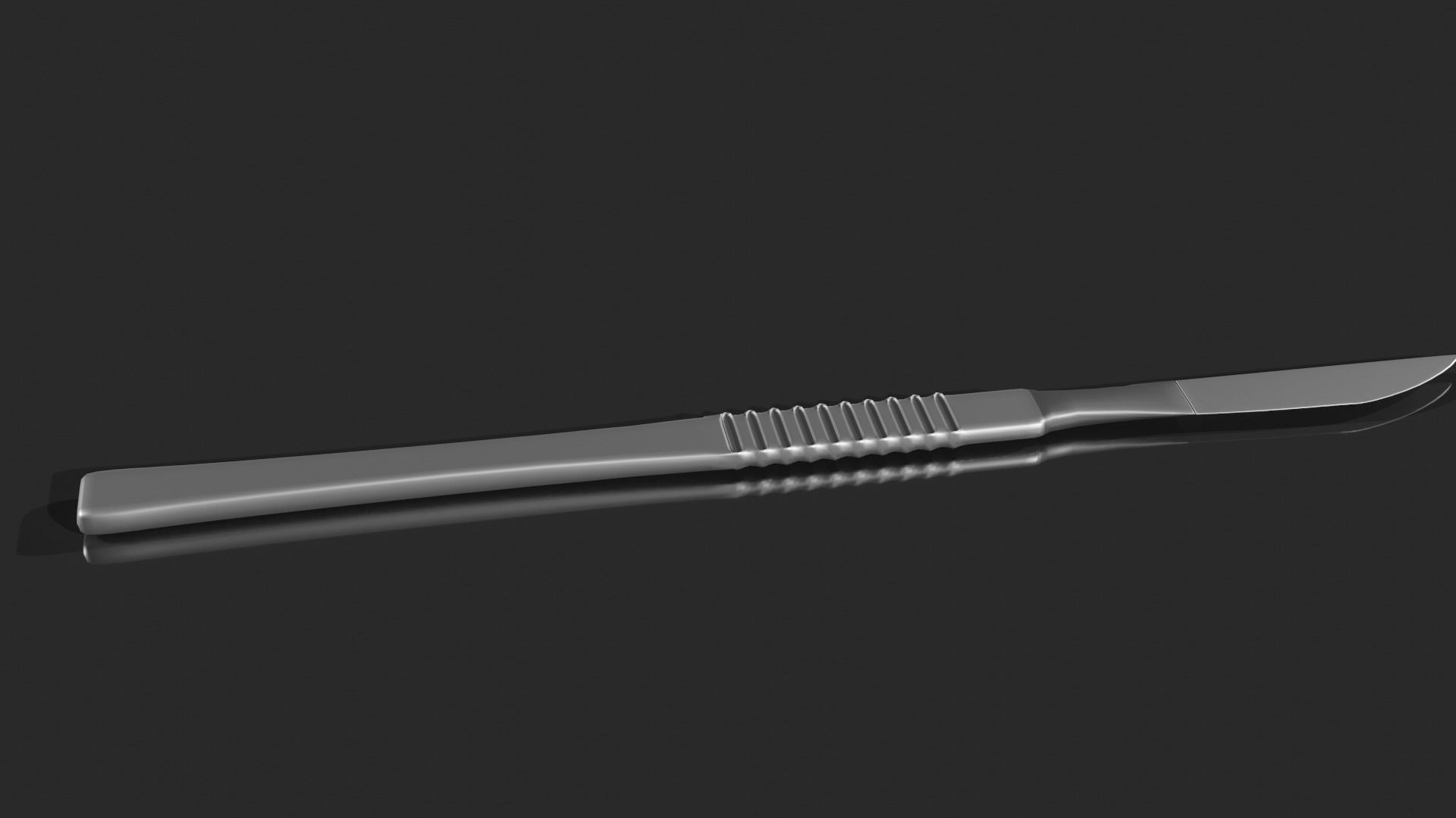 Scalpel High Quality 3D model_3