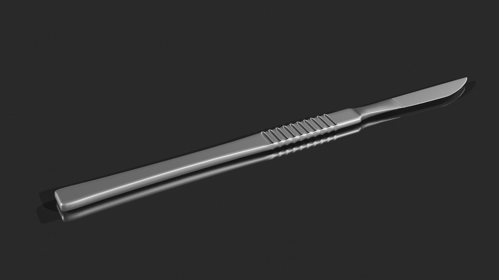 Scalpel High Quality 3D model_2