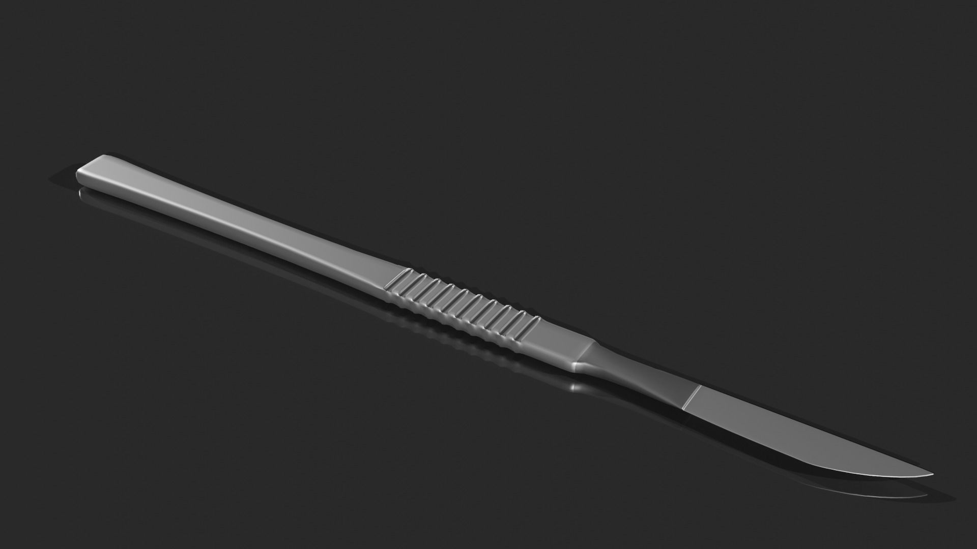 Scalpel High Quality 3D model_5