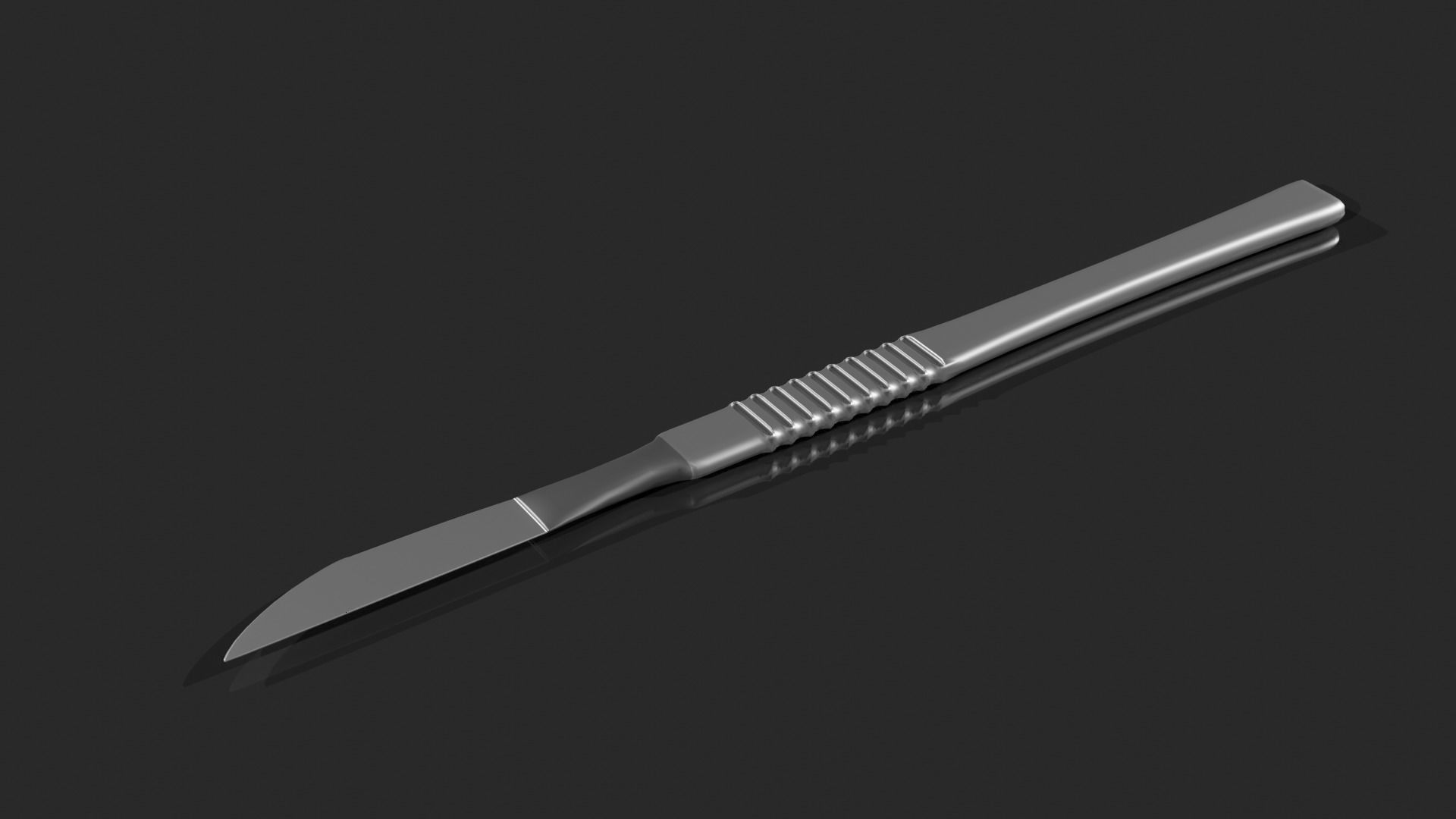 Scalpel High Quality 3D model_11