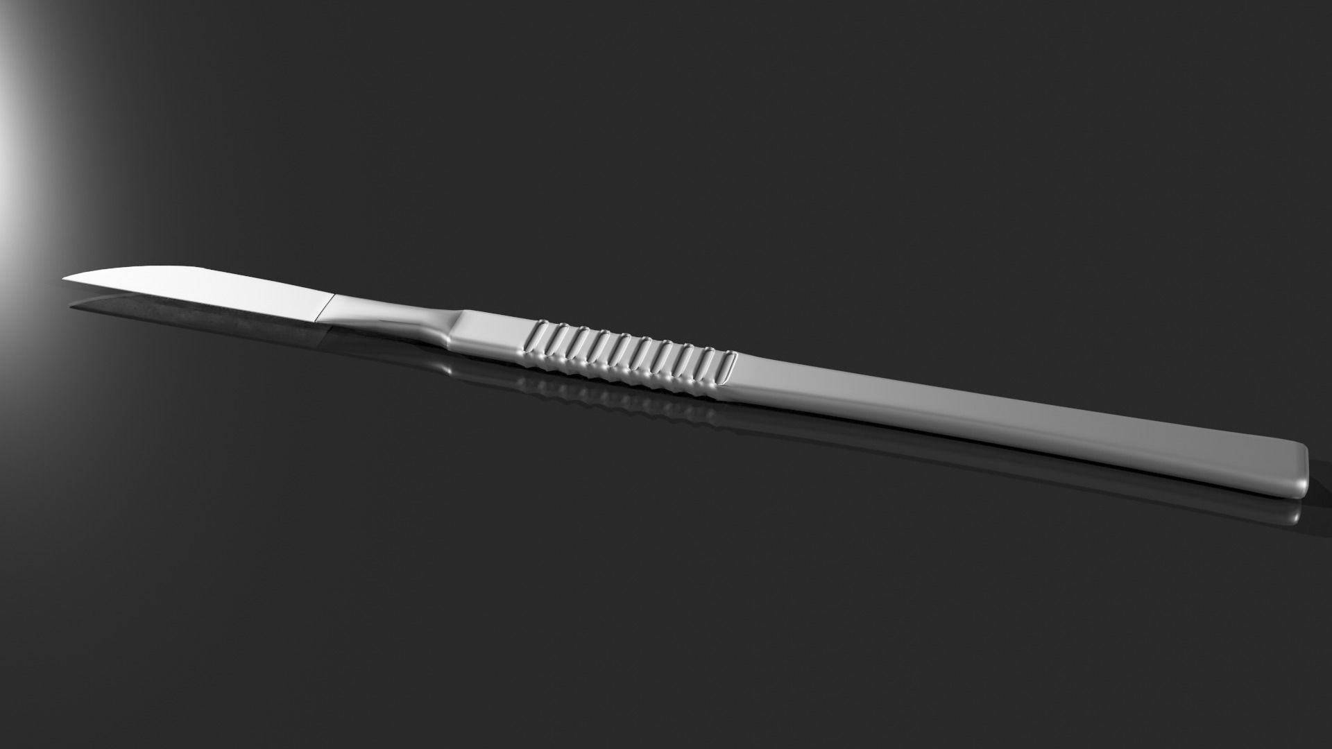 Scalpel High Quality 3D model_14