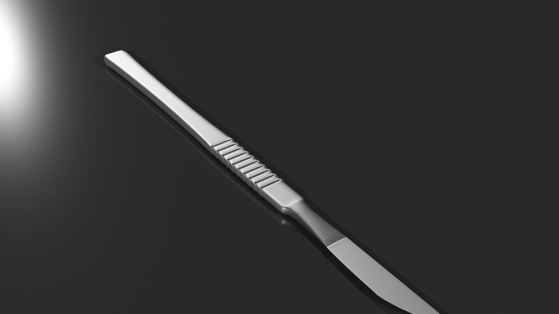 Scalpel High Quality 3D model_6