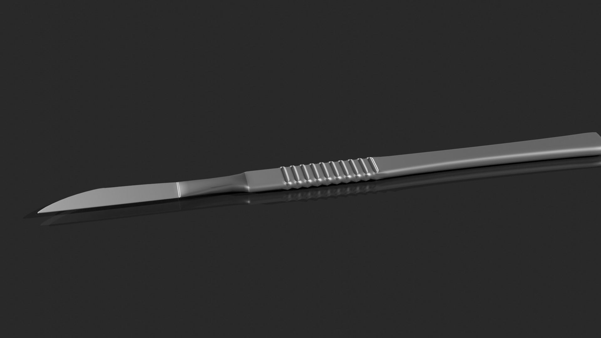 Scalpel High Quality 3D model_12