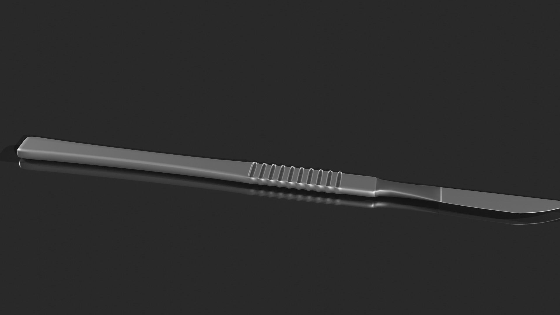 Scalpel High Quality 3D model_4