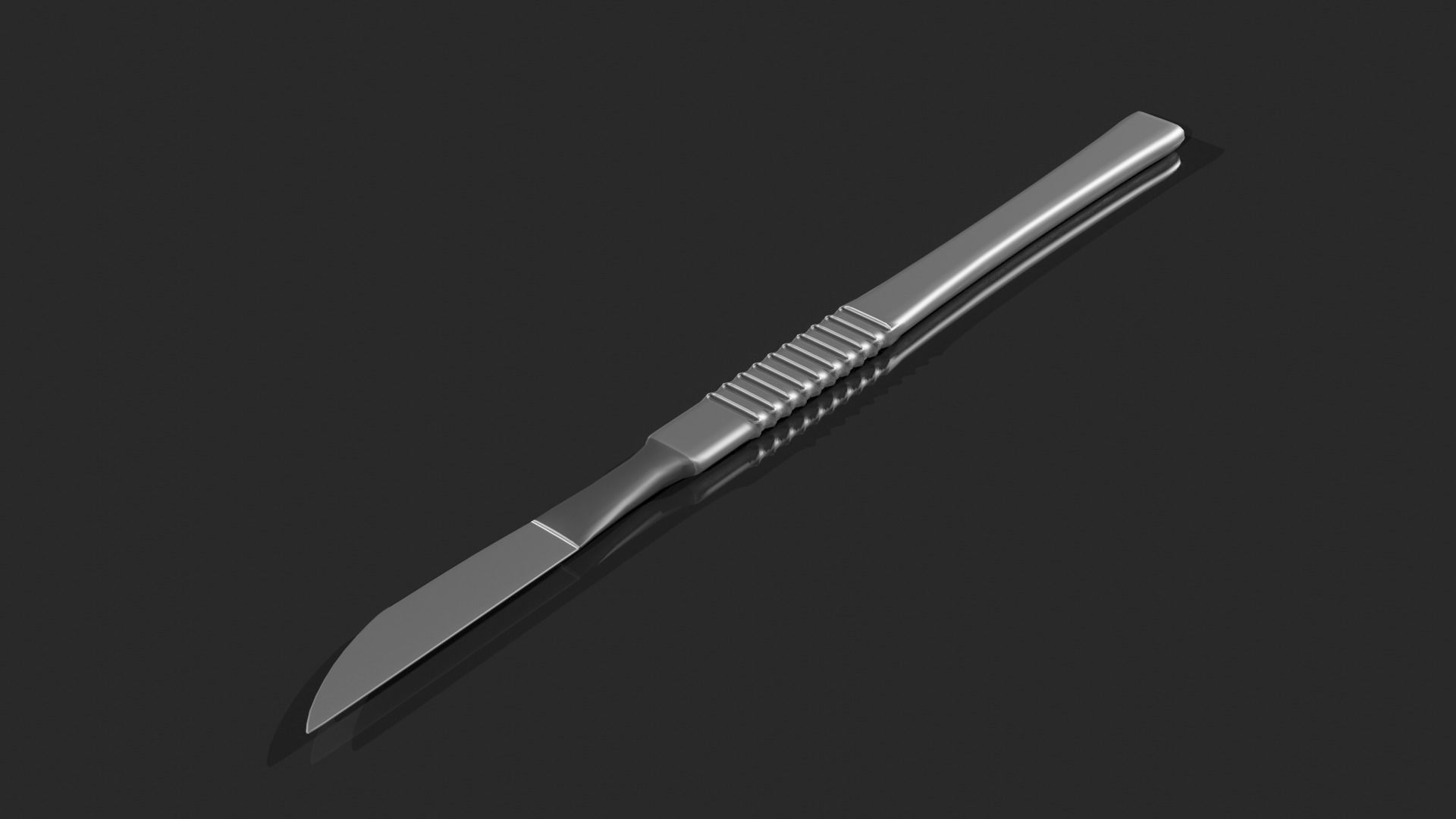 Scalpel High Quality 3D model_10