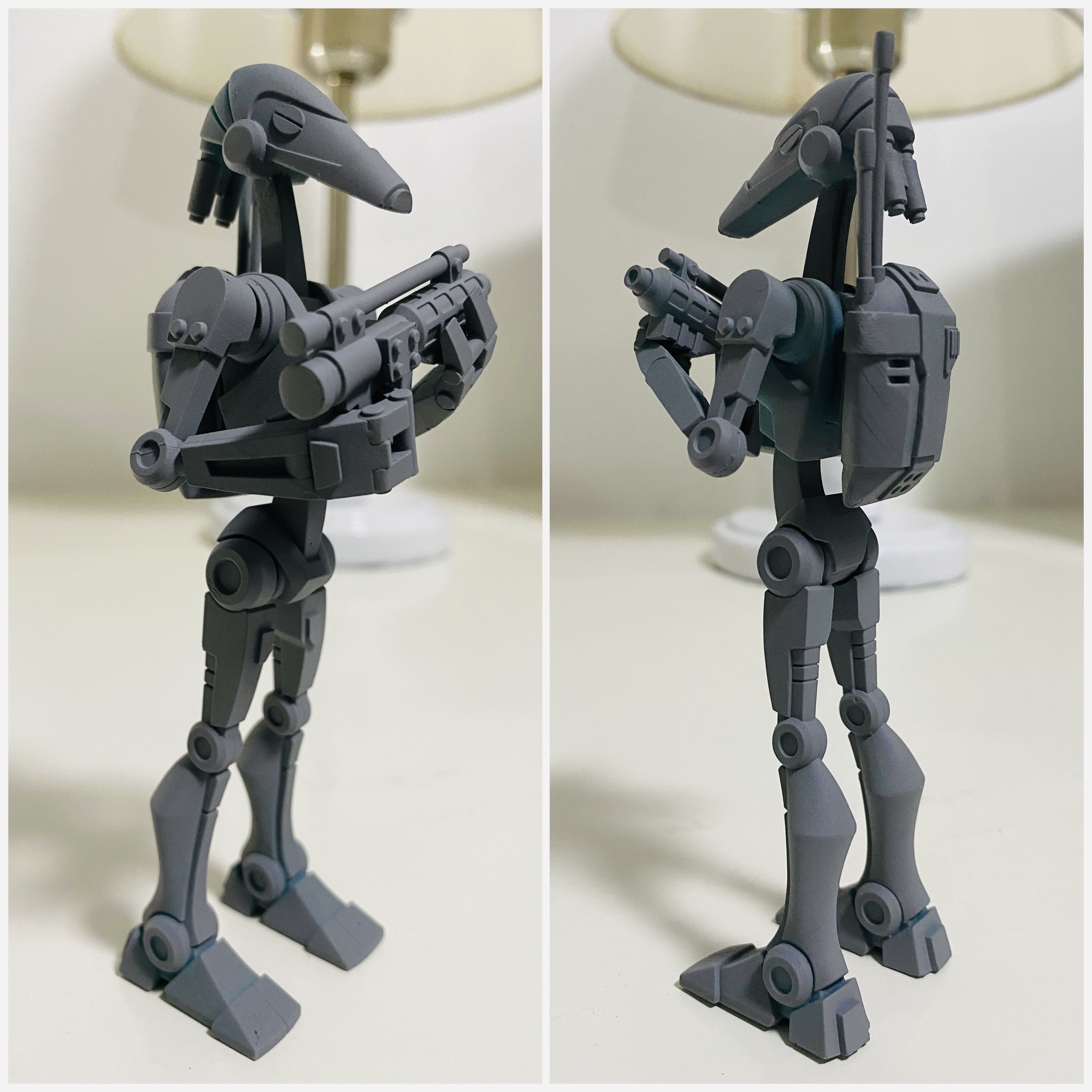 Star Wars Battle Droids  3D print model_3