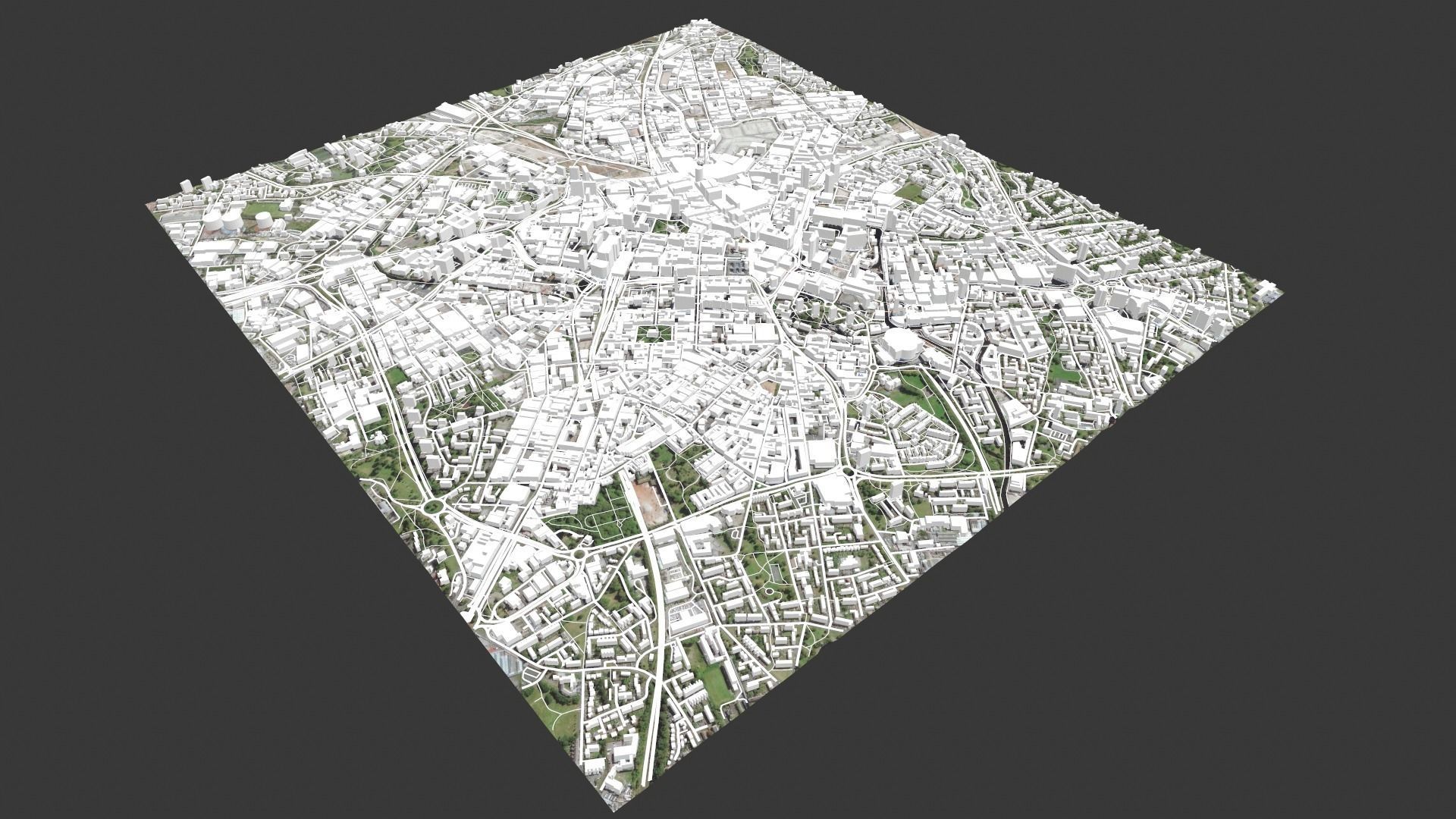 Cityscape Birmingham United Kingdom 3D model_10