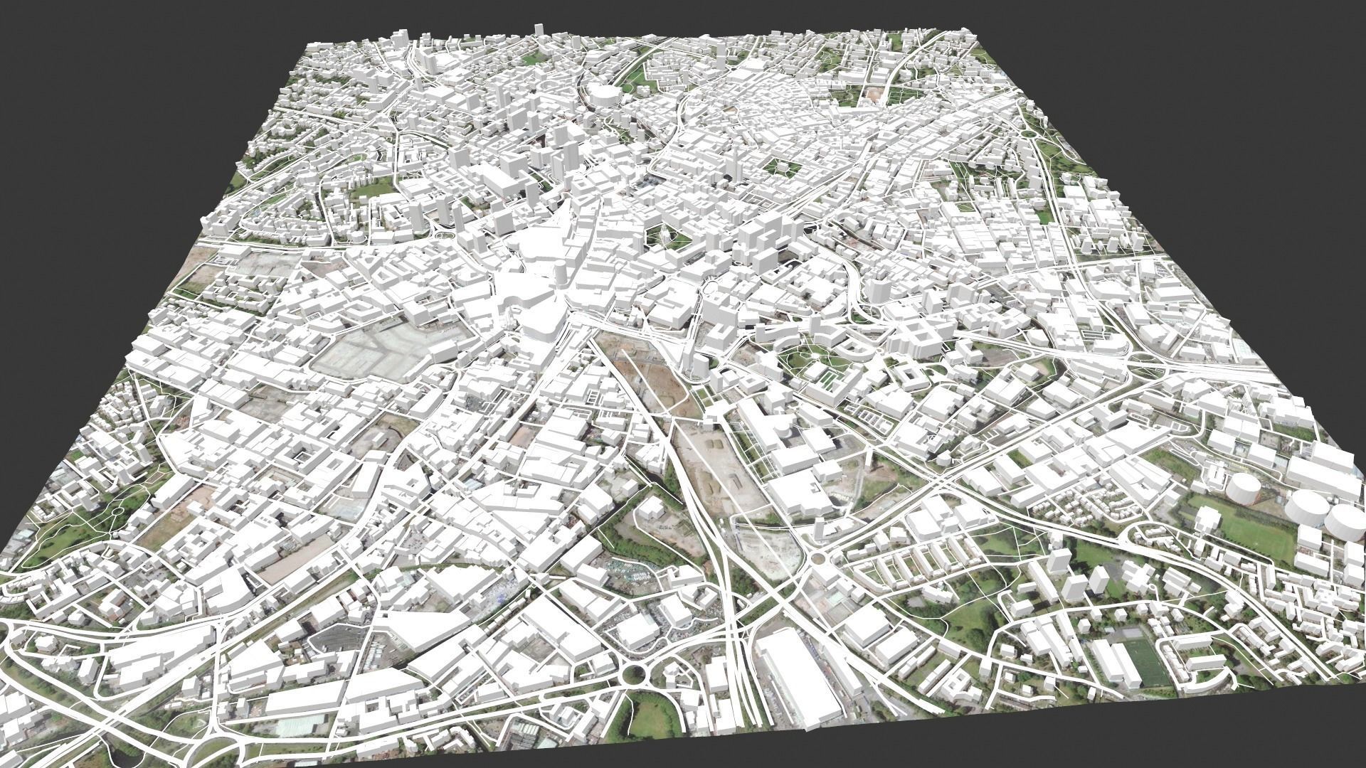 Cityscape Birmingham United Kingdom 3D model_13