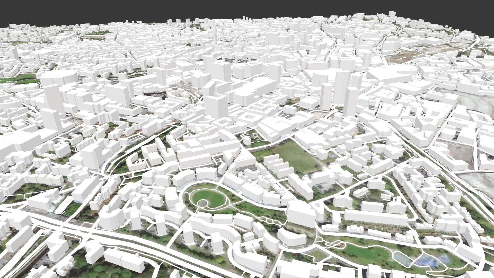 Cityscape Birmingham United Kingdom 3D model_16