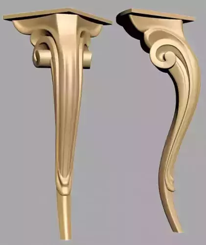 Carved Leg