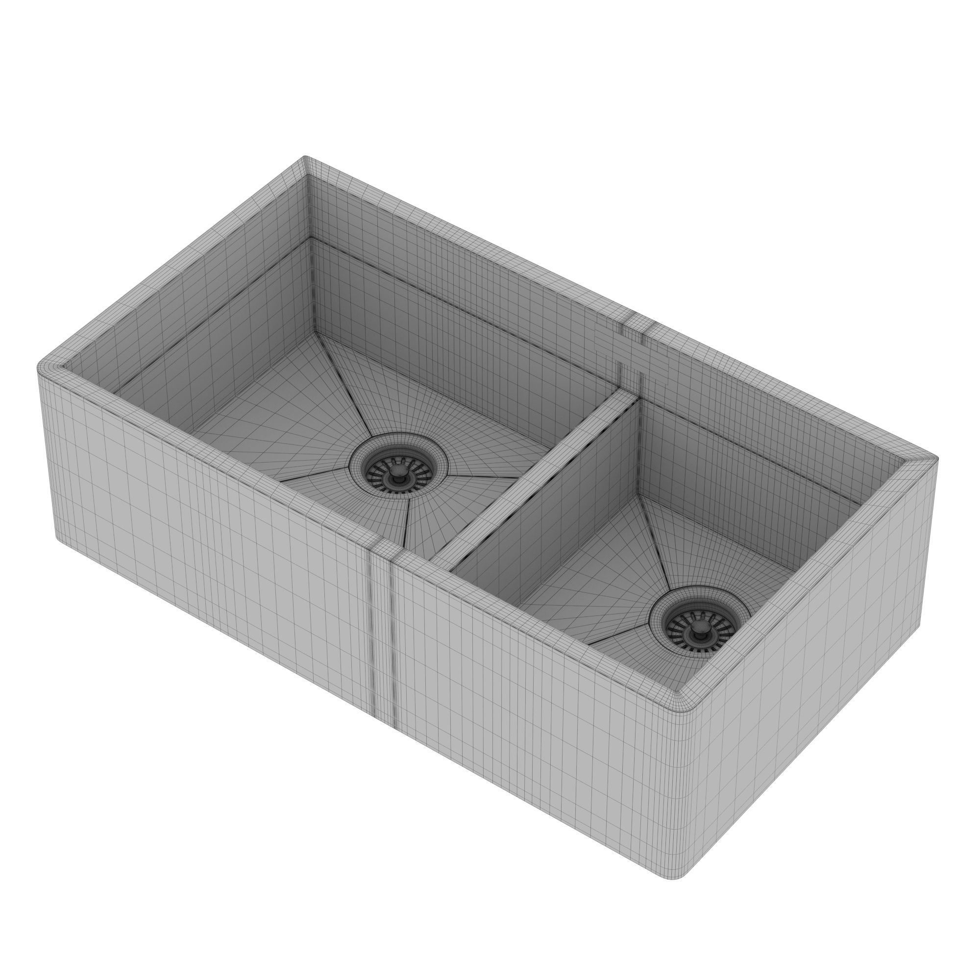 BLANCO QUATRUS R15 1 3 4 LOWDIVIDE 3D model_5