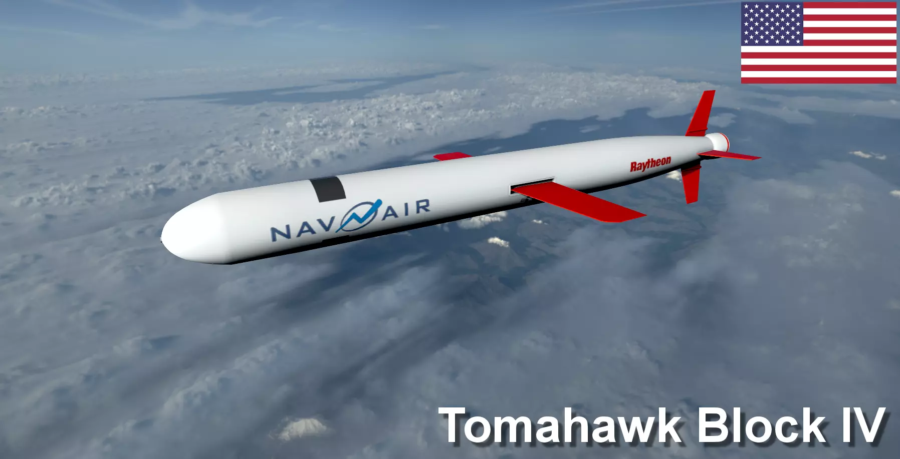 Tomahawk Block IV Low-poly 3D model