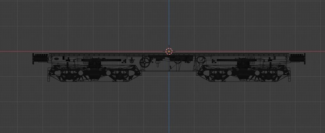 H0 1-87 scale Rlmmps freight car 3D print model_2