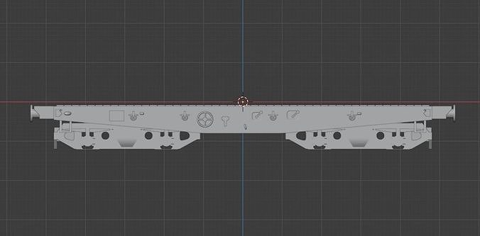 H0 1-87 scale Rlmmps freight car 3D print model 2