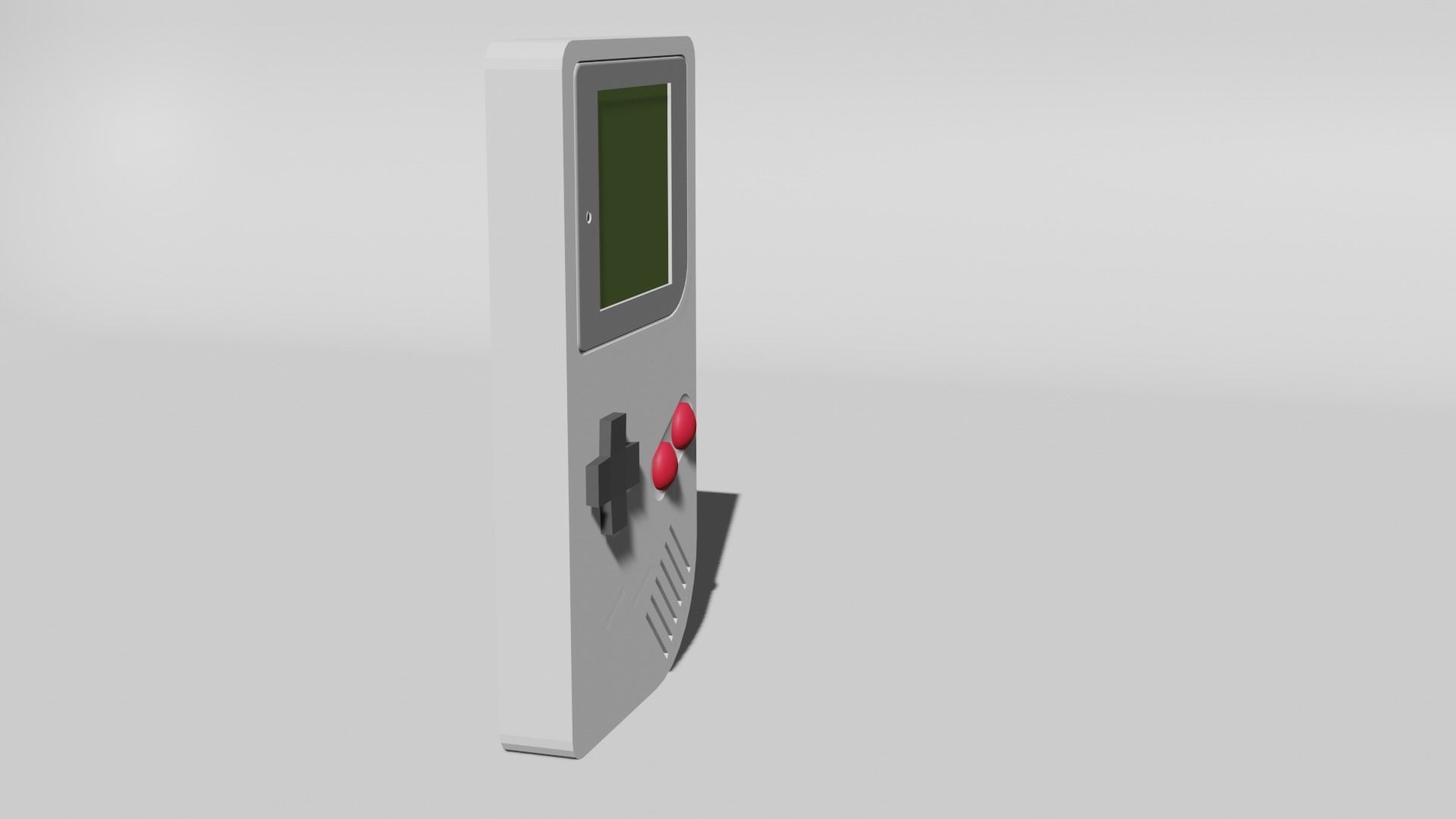 Game Boy Free low-poly 3D model_3