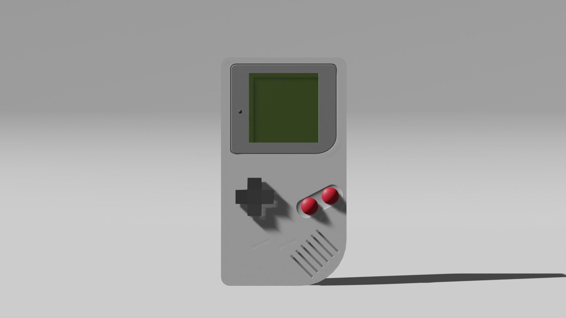 Game Boy Free low-poly 3D model_4