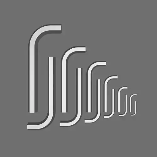 3D printable  Allen Key Set 