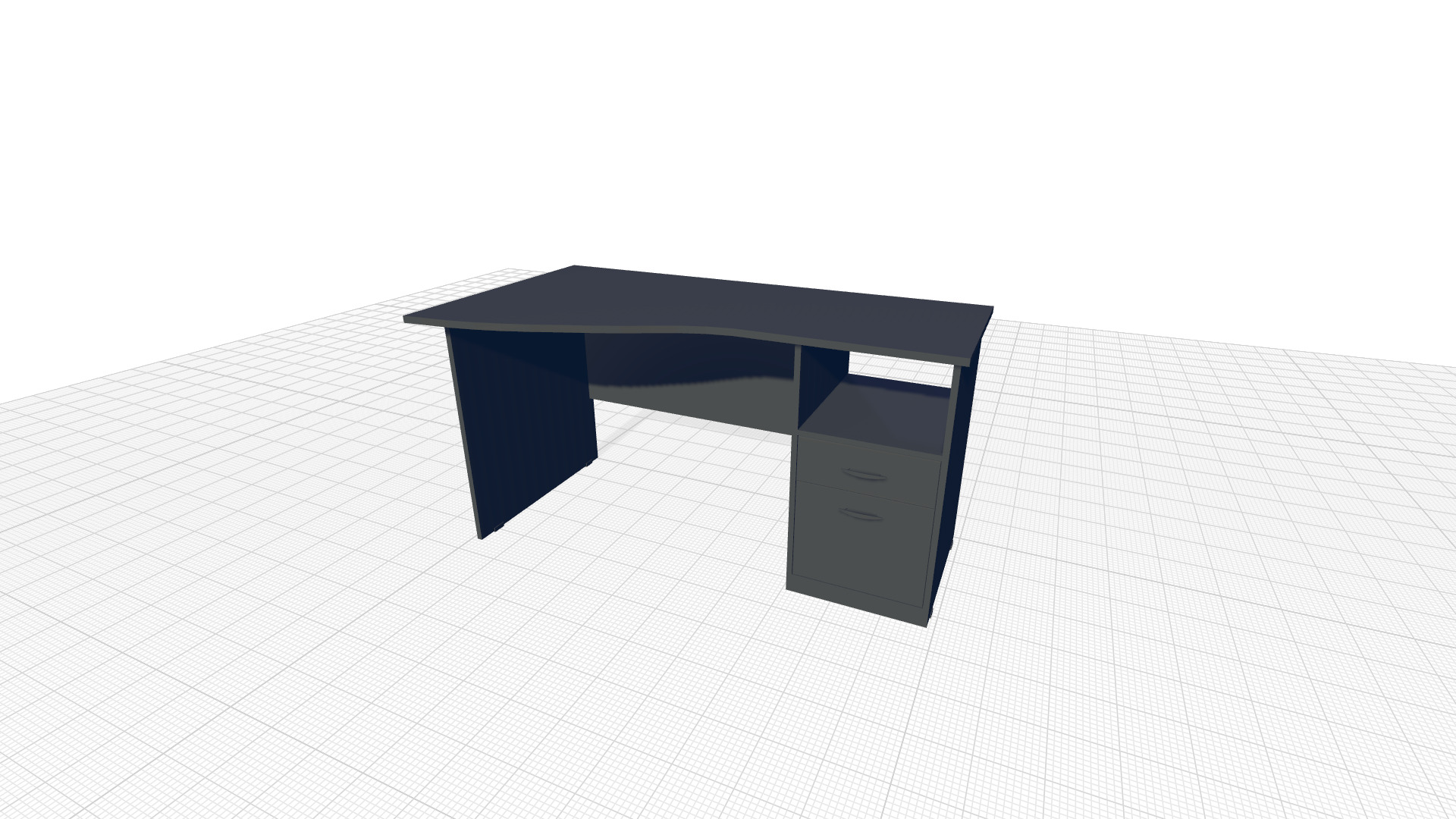 Bertita Desk 3D model_2