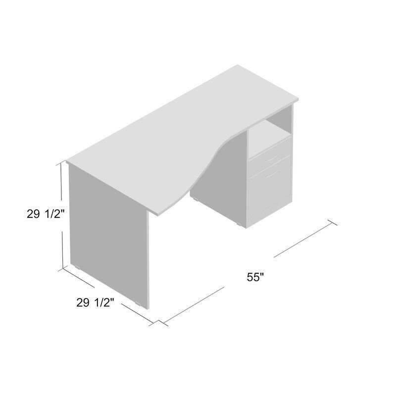 Bertita Desk 3D model_1