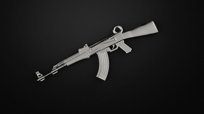 Pendant AK-47 3D print model