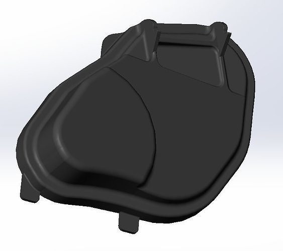 Headlight cover Right Seat Ibiza 3D print model 3D print model